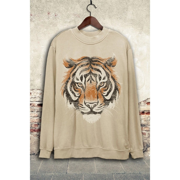 Big Tiger Face Sweatshirt