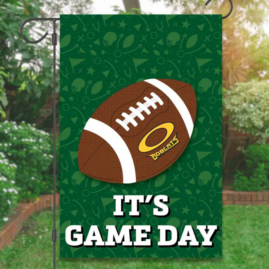 Opp Bobcats Game Day GARDEN Flag