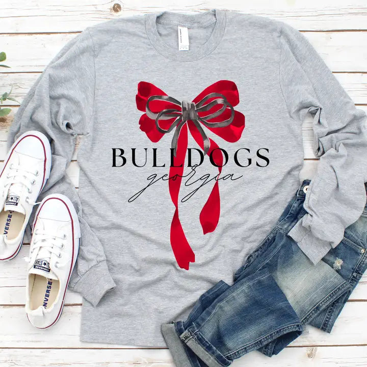 Georgia Bulldogs Bow Tee