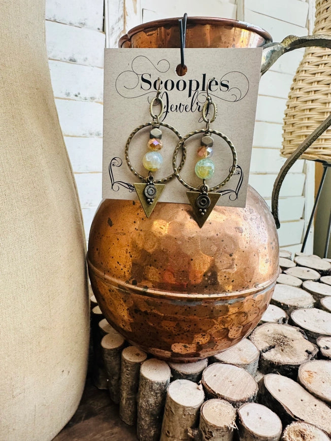 Aqua Canyon Earrings