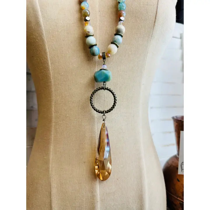 Aqua Canyon Necklace