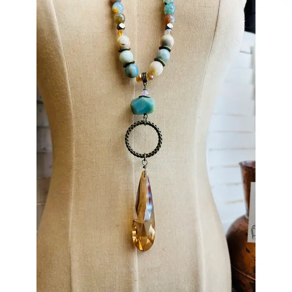 Aqua Canyon Necklace