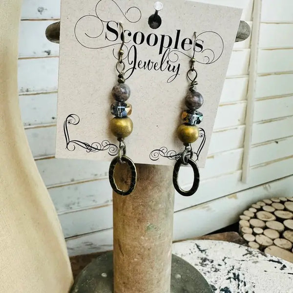 Copper Sable Earrings
