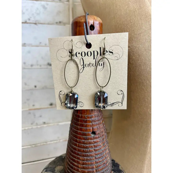 Smokey Dangle Earrings